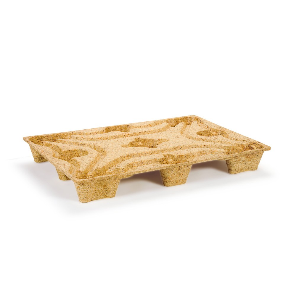 Immagine del prodotto n. 1: pallet in legno compresso, formato Euro, LxP 800 x 1.200 mm, din. tk 900 kg, 9 piedi
