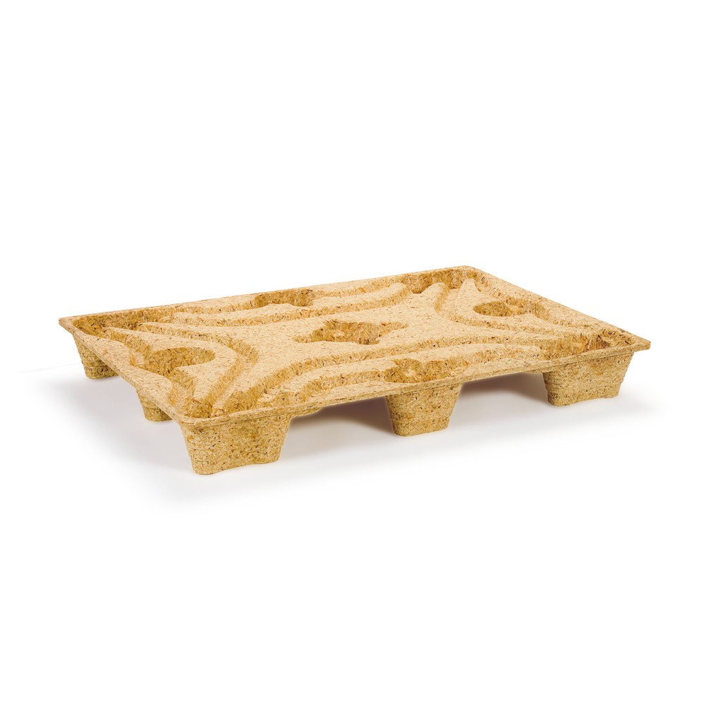 Immagine del prodotto n. 1: pallet in legno compresso, formato Euro, LxL 600 x 800 mm, din. tk 500 kg, 6 piedi
