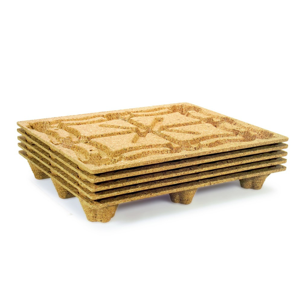 Immagine del prodotto n. 3: pallet in legno pressato, formato industriale, LxP 1.000 x 1.200 mm, din. tk 900 kg, 9 piedi