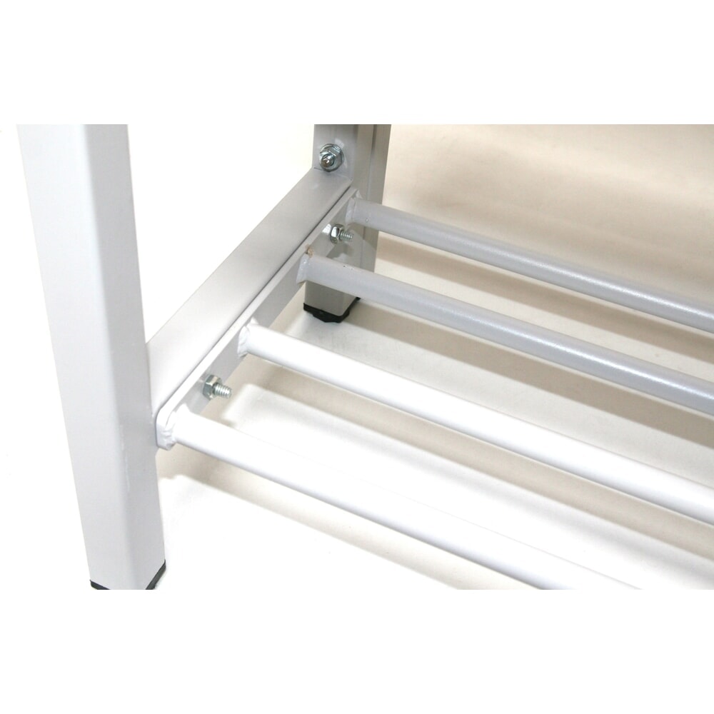 Immagine del prodotto n. 2: Panchina per spogliatoio Steinbock®, lunghezza 2.000 mm, con griglia per scarpe