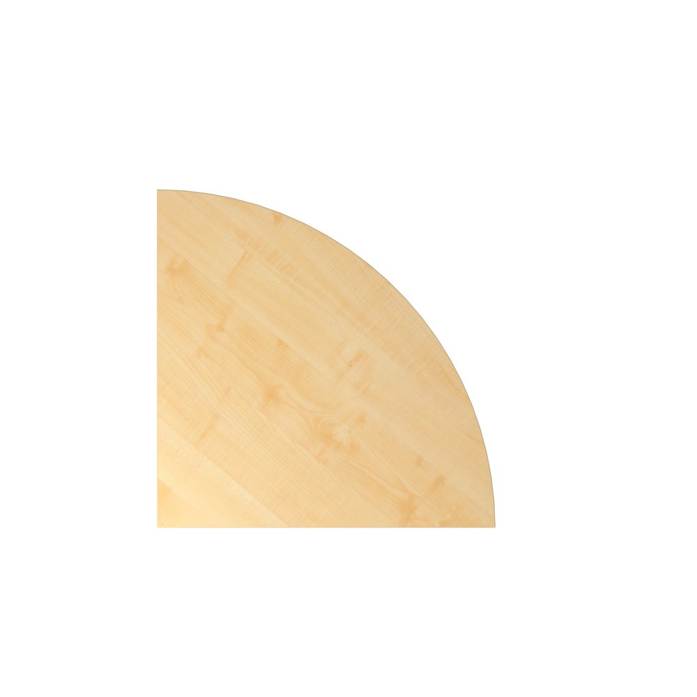 Immagine del prodotto: Pannello di collegamento per scrivania con funzione memory, quarto di cerchio, LxP 800 x 800 mm, noce