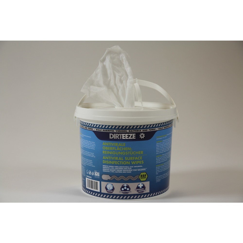 Immagine del prodotto n. 2: Panni antivirali, secchiello da 225 panni