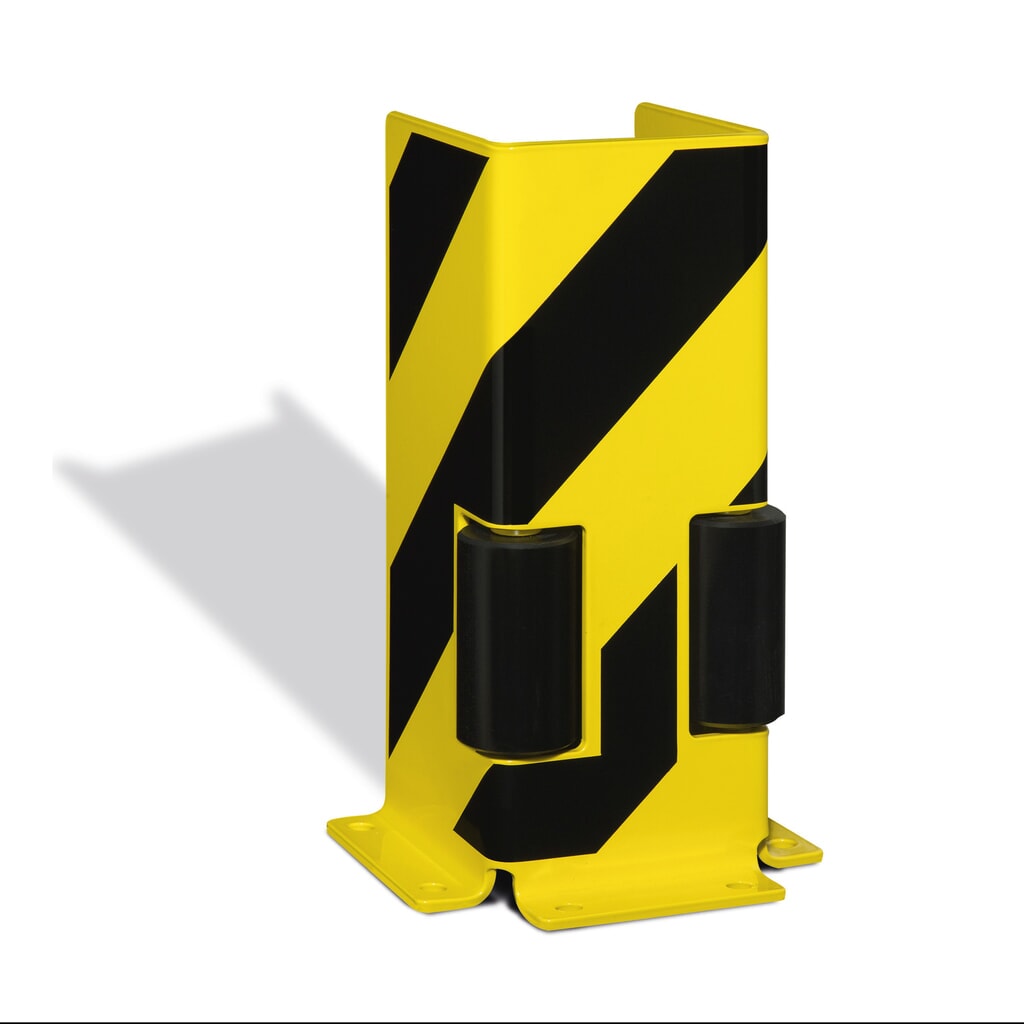 Protezione paracolpi con rullo, profilo a U, AxLxP 400 x 160 x 160 mm Immagine del prodotto: Protezione paracolpi con rullo, profilo a U, AxLxP 400 x 160 x 160 mm