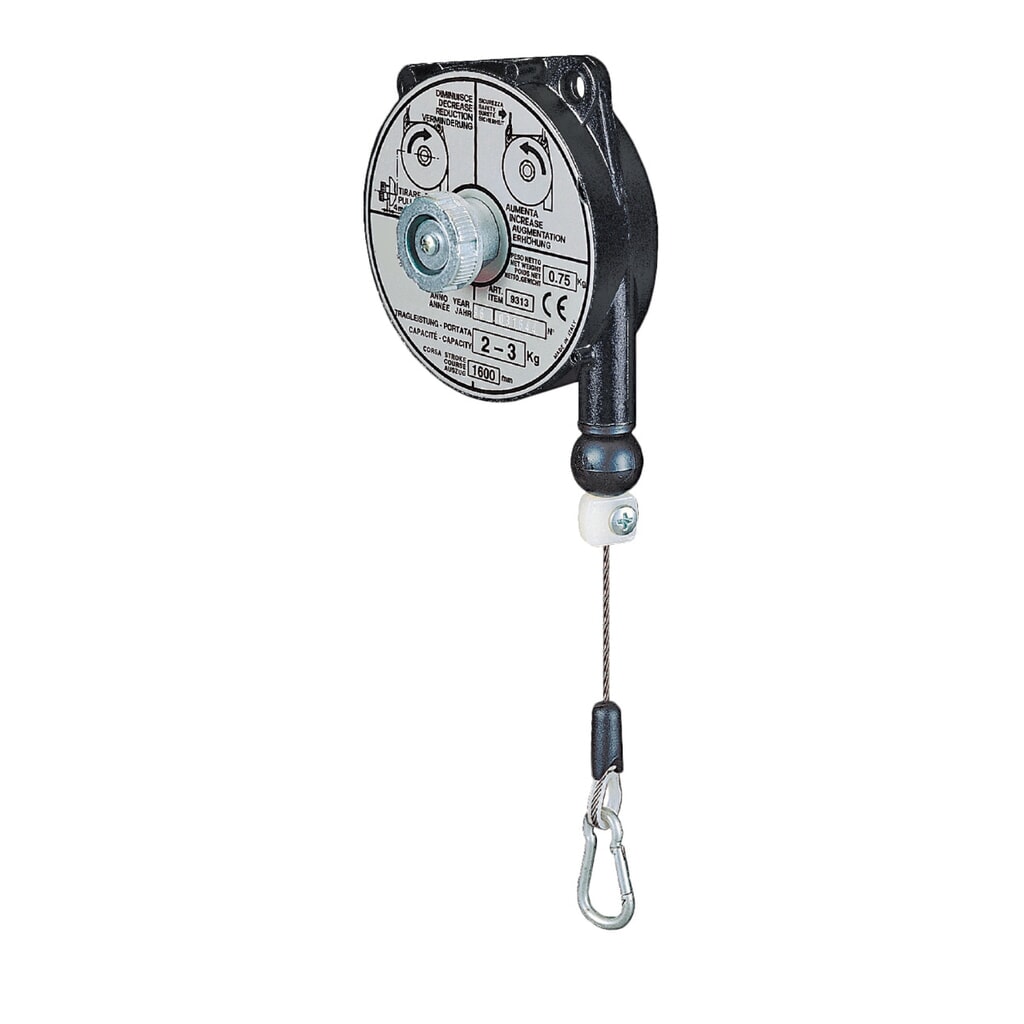 Immagine del prodotto: Cavo elastico, estrazione cavo 1,6 m, portata 0,2-0,5 kg