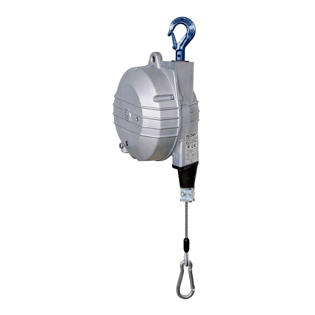 Paranco, bloccaggio continuo, estrazione cavo 2 m, portata 4-25 kg