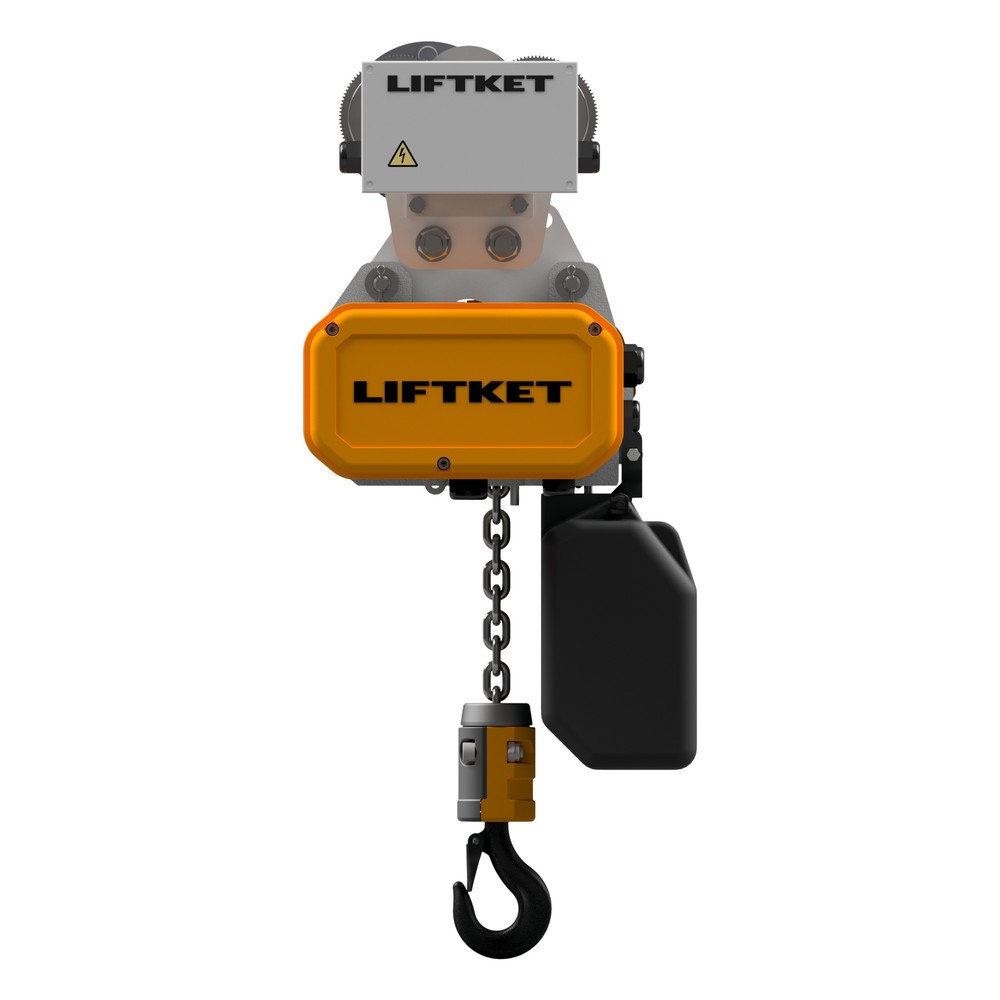 Immagine del prodotto: Paranco elettrico LIFTKET S-Line con carrello elettrico, portata 125 kg, 8/2 m/min