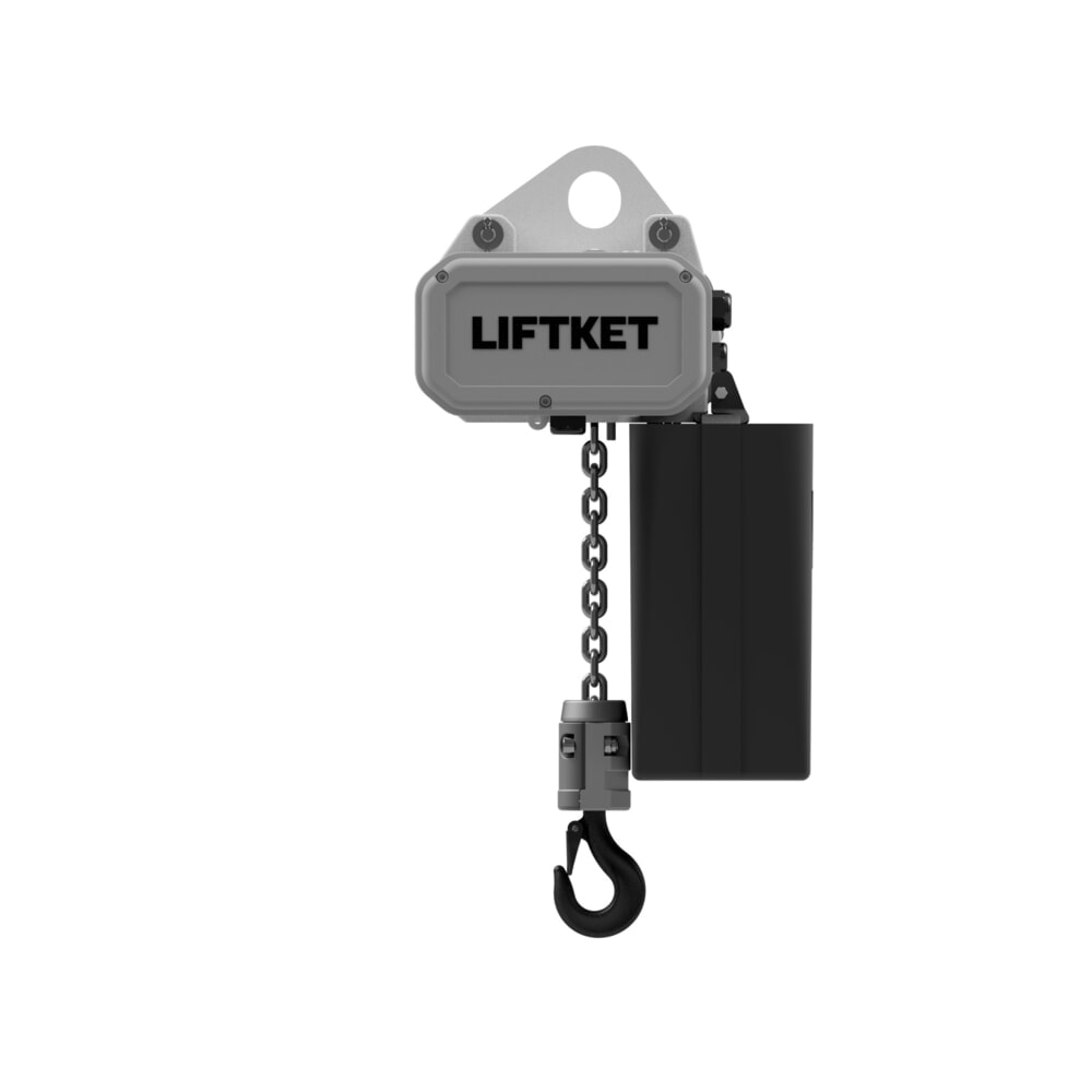 Paranco elettrico LIFTKET S-Line con sospensione forata, portata 1.000 kg, 6/1,5 m/min Immagine del prodotto: Paranco elettrico LIFTKET S-Line con sospensione forata, portata 1.000 kg, 6/1,5 m/min