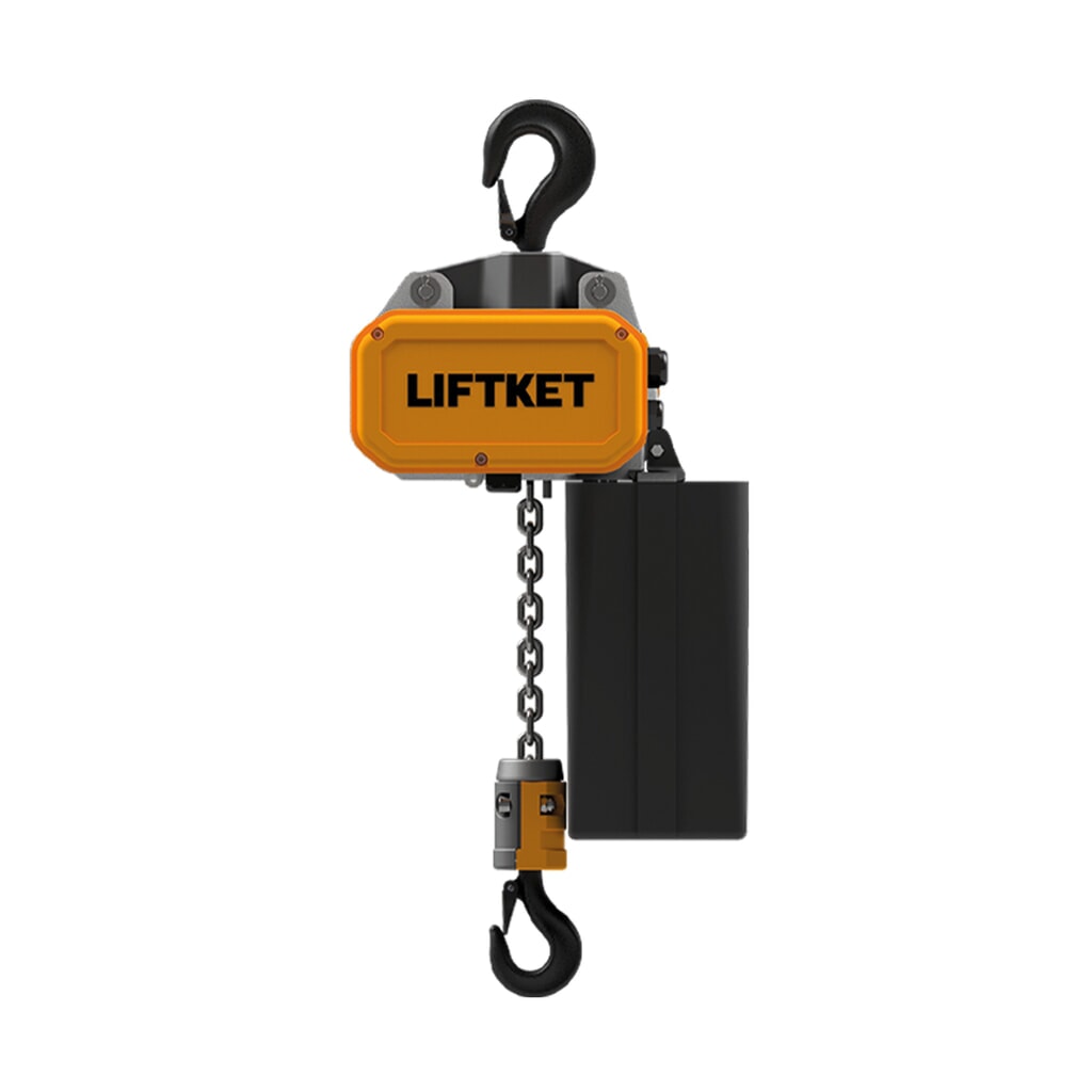 Paranco elettrico LIFTKET S-Line con gancio di sospensione, portata 125 kg, 8/2 m/min Immagine del prodotto n. 1: Paranco elettrico LIFTKET S-Line con gancio di sospensione, portata 125 kg, 8/2 m/min