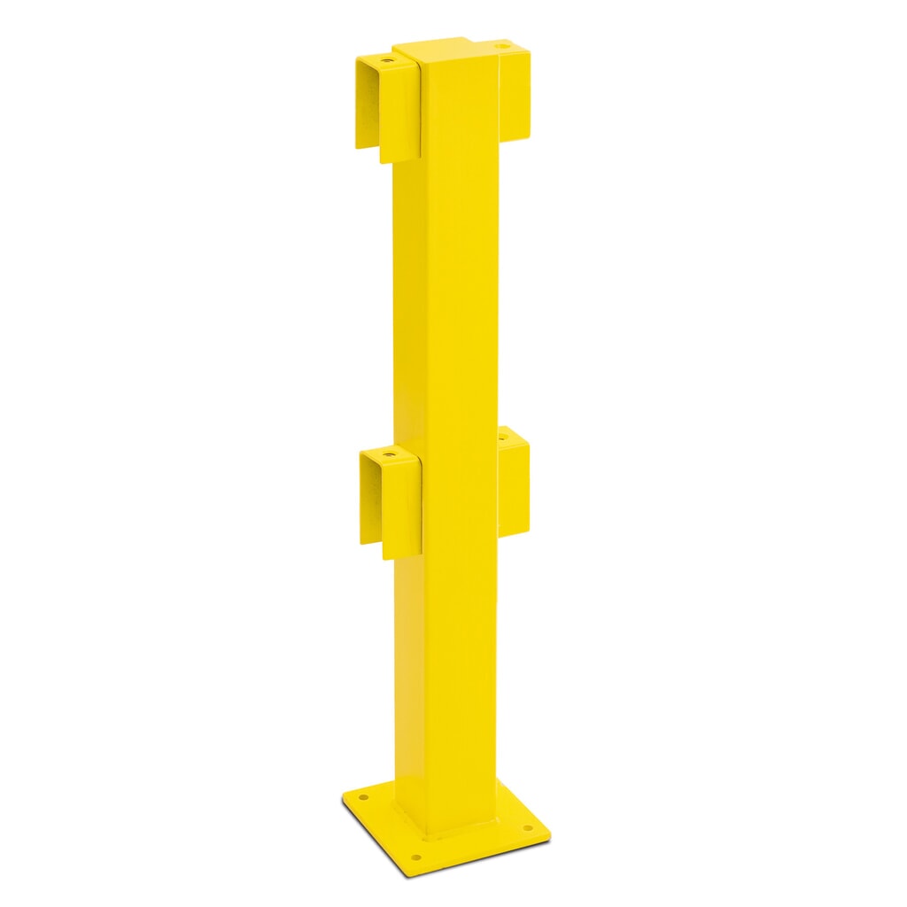 Immagine del prodotto: Parapetto anticollisione, per interni, paletti centrali, altezza 1.000 mm