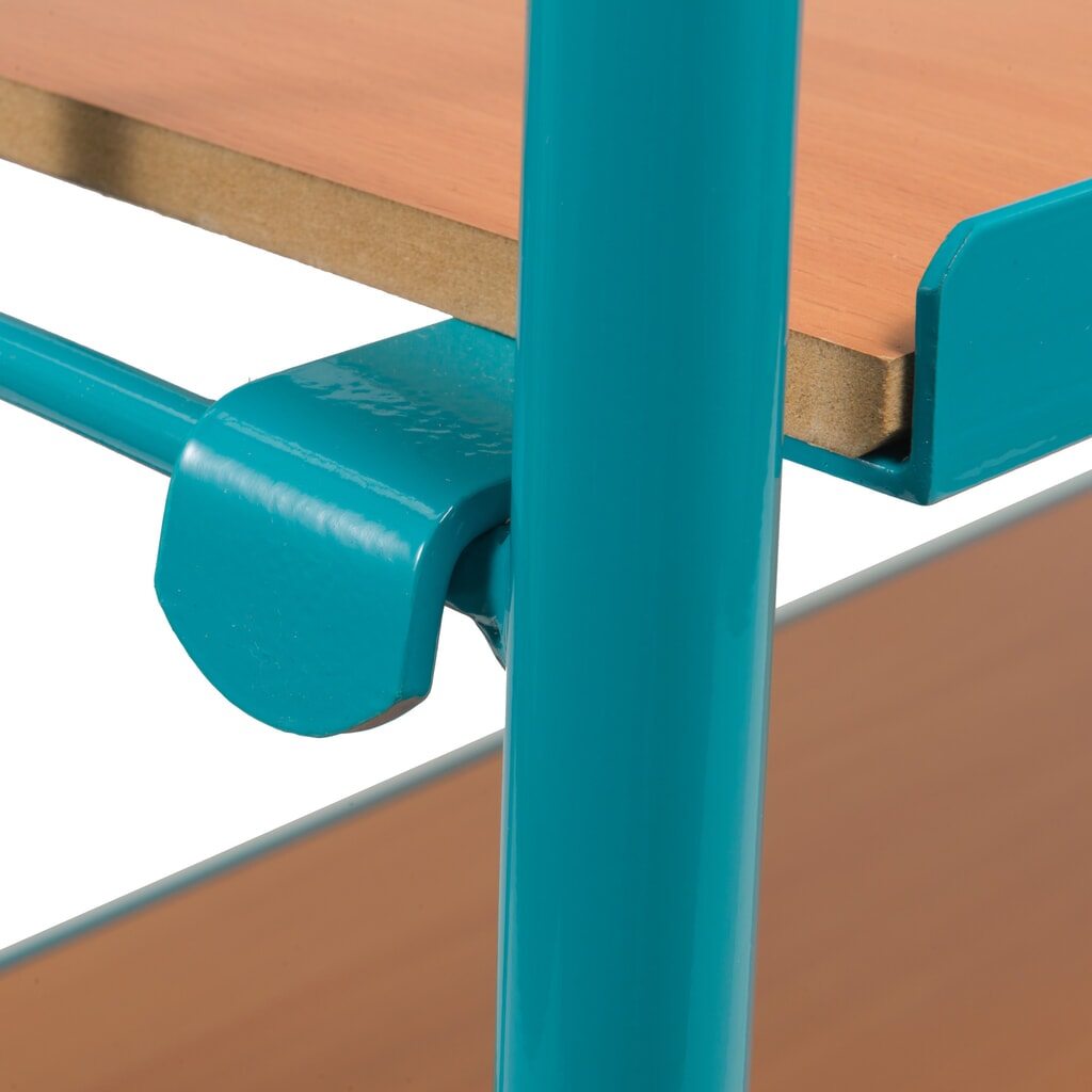 carrello a ripiani Ameise®, 3 pavimenti in legno variabili ciascuno 1.615 x 635 mm Immagine del prodotto n. 3: carrello a ripiani Ameise®, 3 pavimenti in legno variabili ciascuno 1.615 x 635 mm