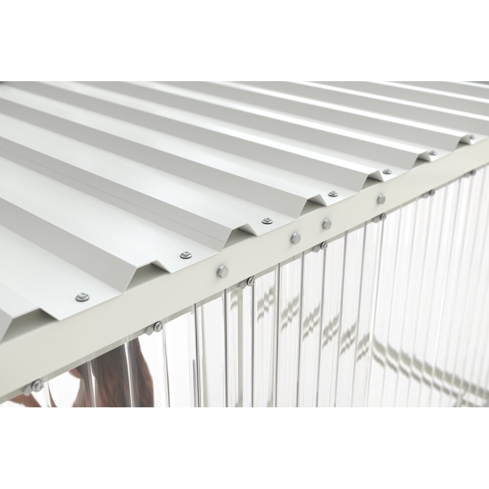 Immagine del prodotto n. 4: Rifugio fumatori BASIC, per 5 persone, grigio-bianco