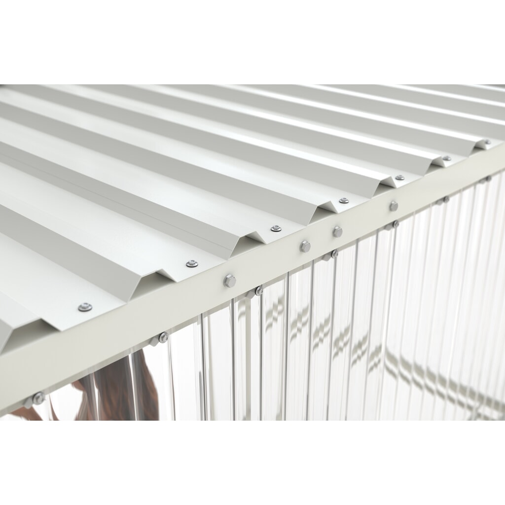 Immagine del prodotto n. 4: Rifugio fumatori BASIC, per 5 persone, grigio-bianco
