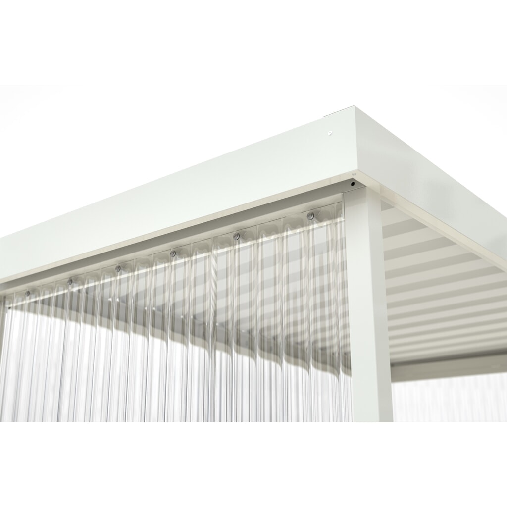 Rifugio fumatori BASIC, per 5 persone, grigio-bianco Immagine del prodotto n. 5: Rifugio fumatori BASIC, per 5 persone, grigio-bianco