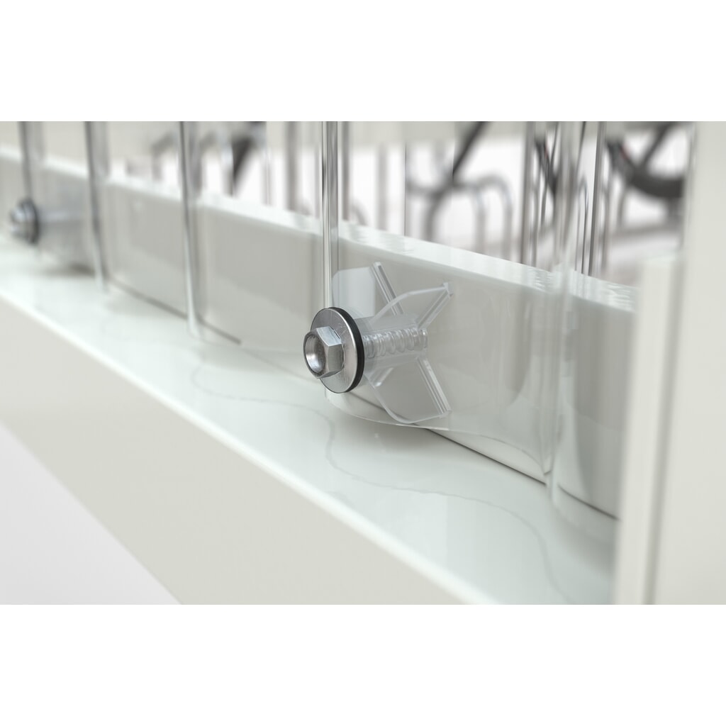 Immagine del prodotto n. 7: Rifugio fumatori BASIC, per 5 persone, grigio-bianco