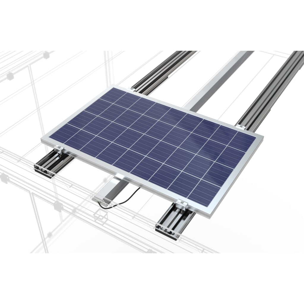 Sistema fotovoltaico e illuminazione per pensile per fumatori wsm®, montaggio in fabbrica Immagine del prodotto: Sistema fotovoltaico e illuminazione per pensile per fumatori wsm®, montaggio in fabbrica