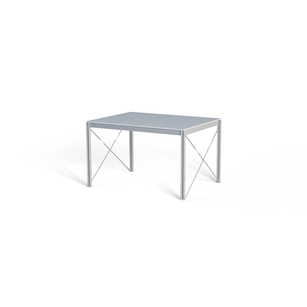 Immagine del prodotto n. 3: Pianerottolo per sistema modulare per soppalchi, uscita a sinistra, grigio chiaro