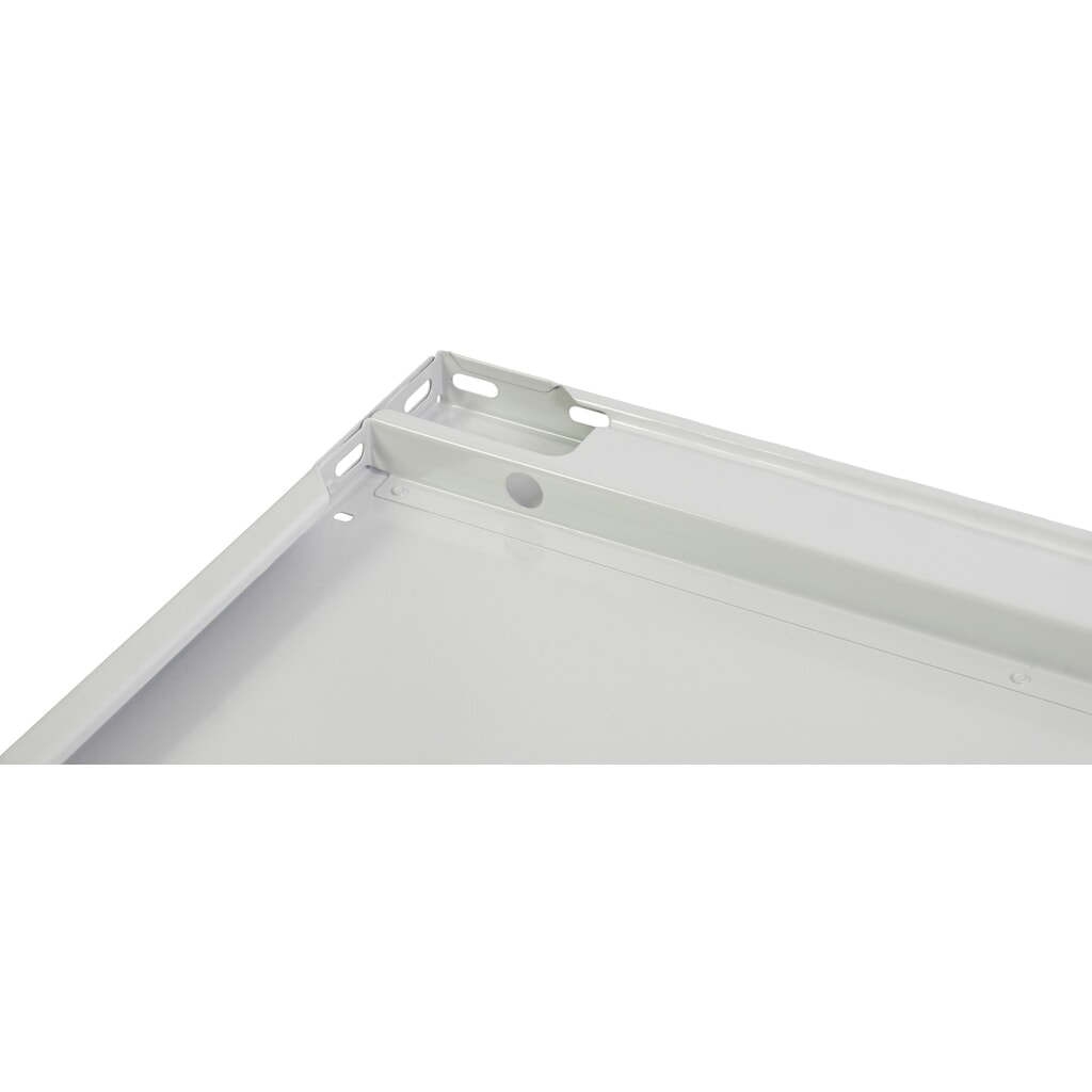 Immagine del prodotto n. 3: Piano base supplementare per scaffalatura per documenti SCHULTE in nero, senza spondine posteriori, LxP 1.300 x 300 mm