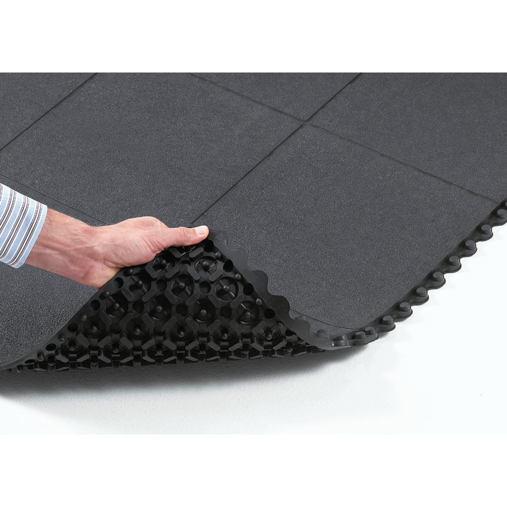 Immagine del prodotto n. 2: Piano calpestabile per postazioni di lavoro con montaggio, sistema a incastro, chiuso, LxP 910 x 910 mm