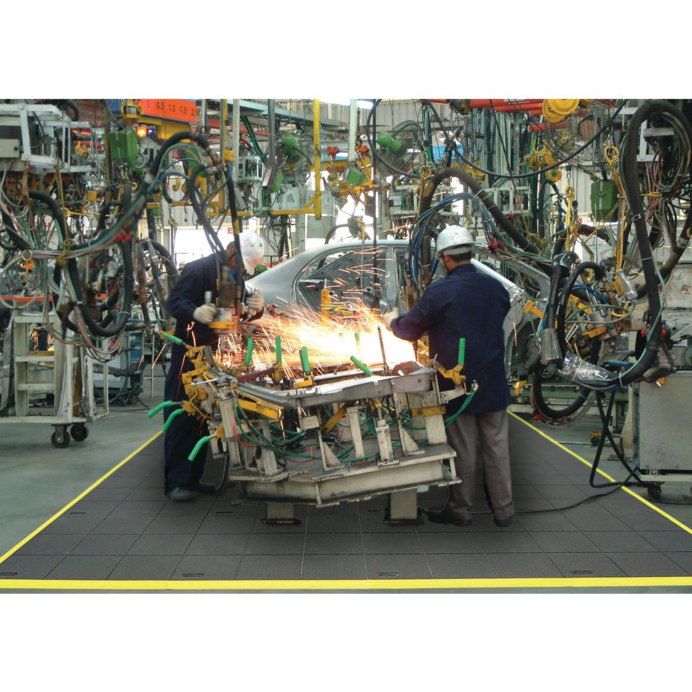 Immagine del prodotto n. 3: Piano calpestabile per postazioni di lavoro con montaggio, sistema a incastro, chiuso, LxP 910 x 910 mm
