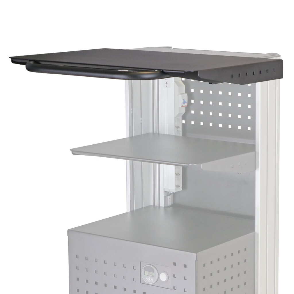 Piano del tavolo superiore B700 con impugnatura per postazione di lavoro mobile Jungheinrich WMD Immagine del prodotto n. 2: Piano del tavolo superiore B700 con impugnatura per postazione di lavoro mobile Jungheinrich WMD