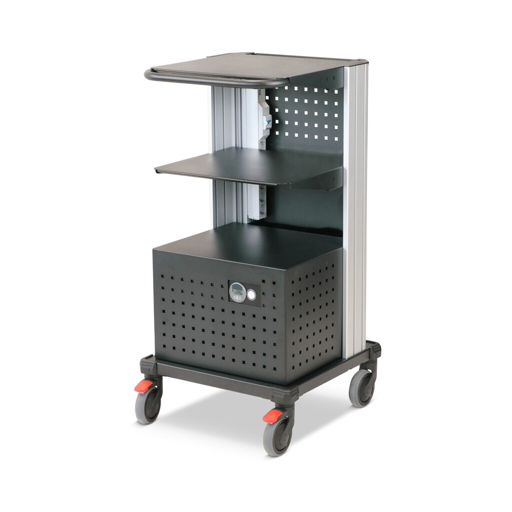Piano del tavolo superiore B500 con impugnatura per postazione di lavoro mobile Jungheinrich WMD Immagine del prodotto: Piano del tavolo superiore B500 con impugnatura per postazione di lavoro mobile Jungheinrich WMD
