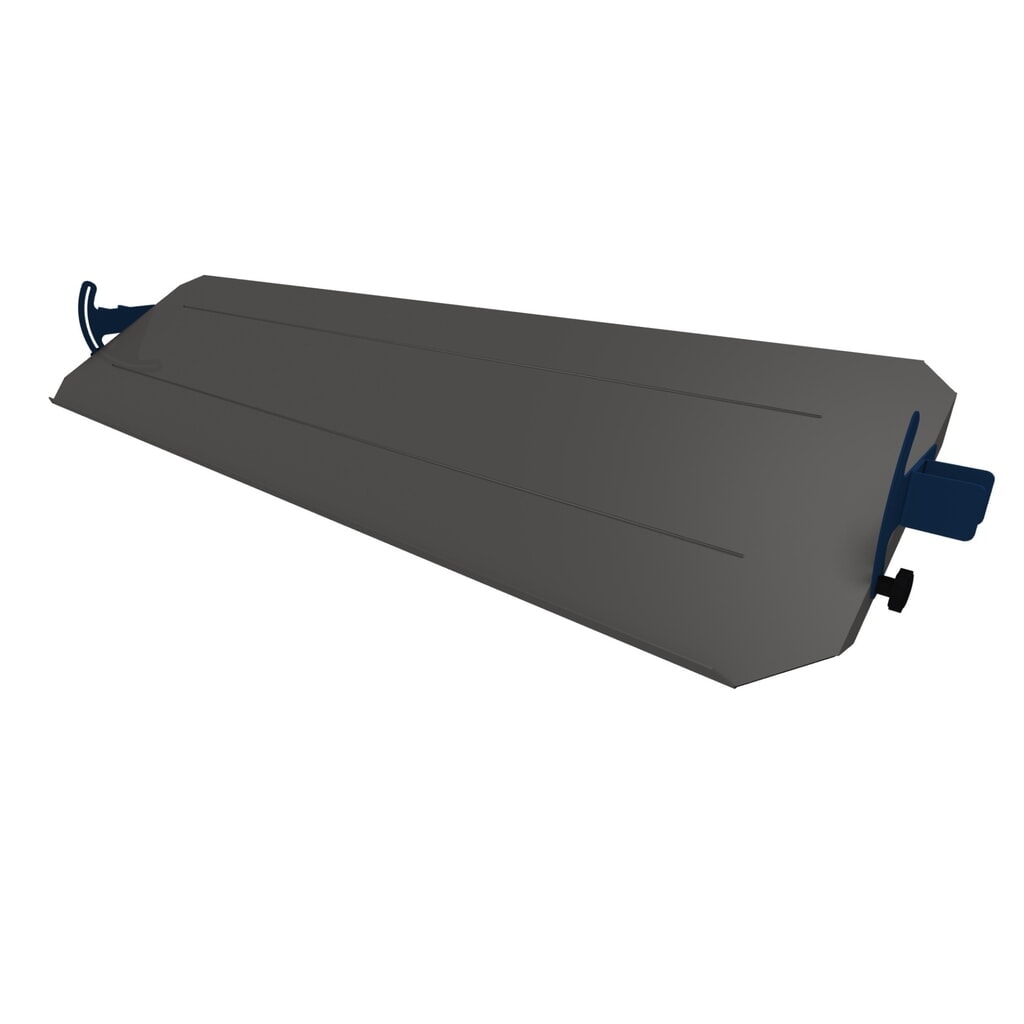 Immagine del prodotto n. 4: Piano di appoggio inclinato per tavolo di confezionamento Rocholz, inclinabile, LxP 1.630 x 450 mm