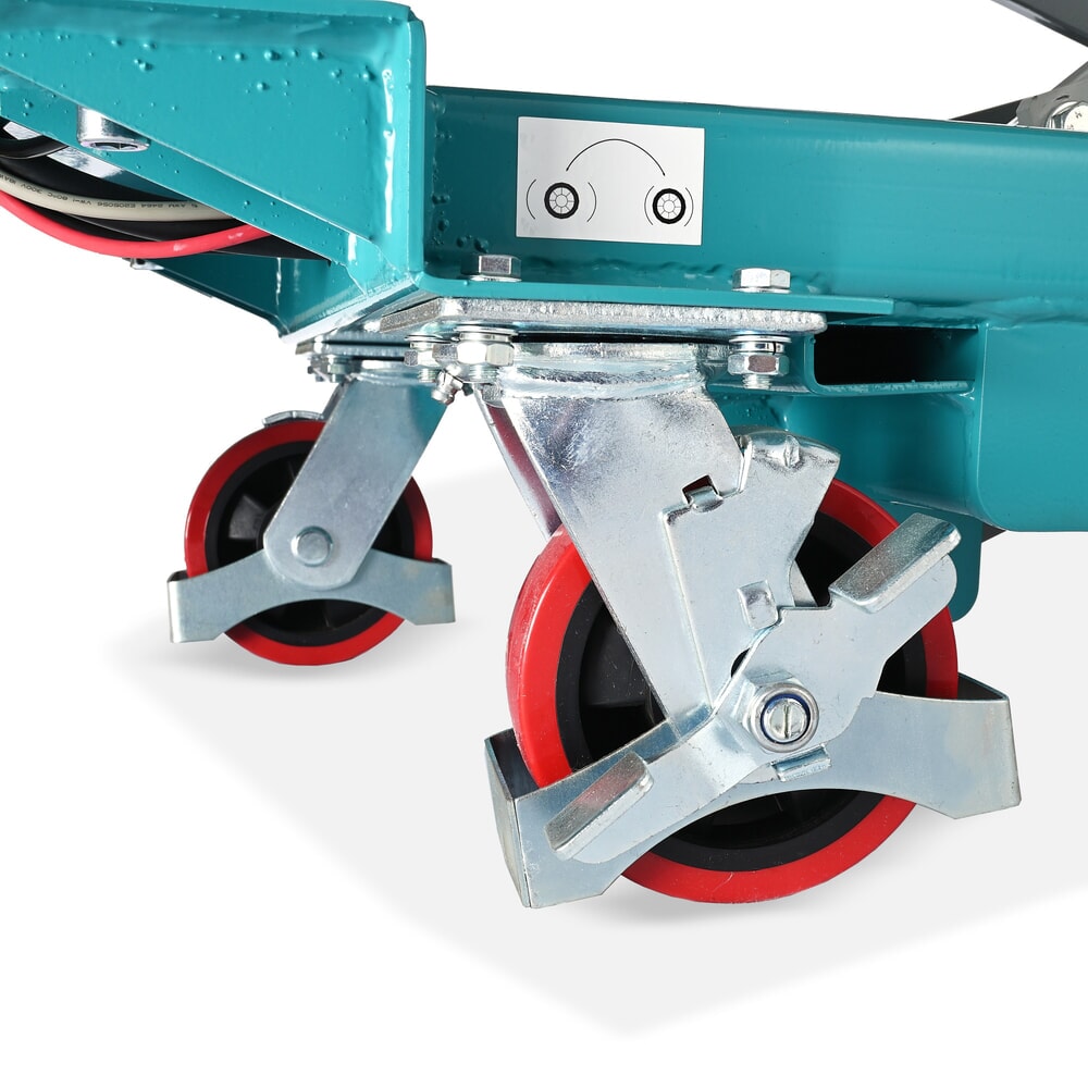 Immagine del prodotto n. 8: Carello a doppio pantografo con piano elevatore Ameise®, elettrico, portata 350 kg, da 910 x 500 mm