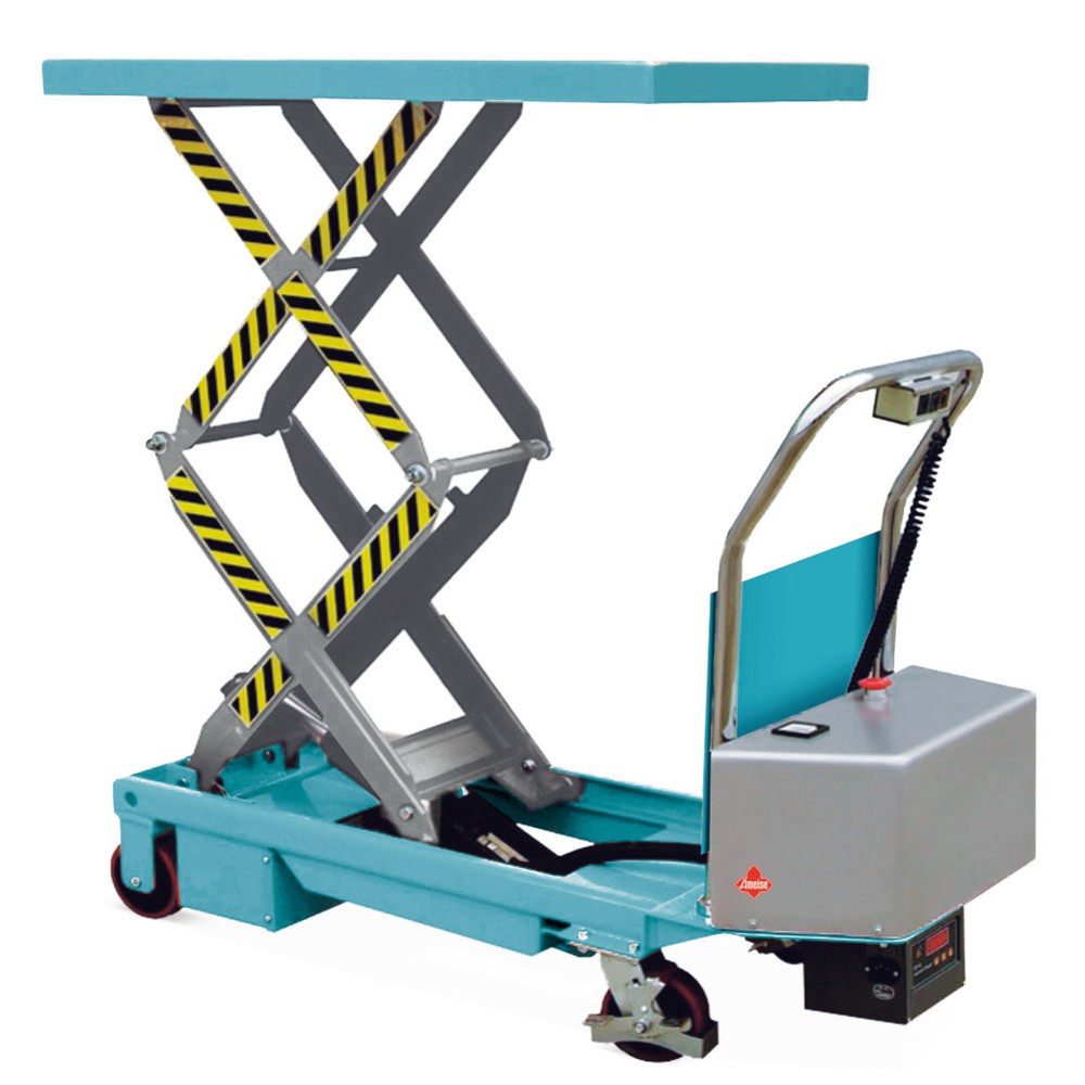 Carrello a doppio pantografo con piano elevatore Ameise®