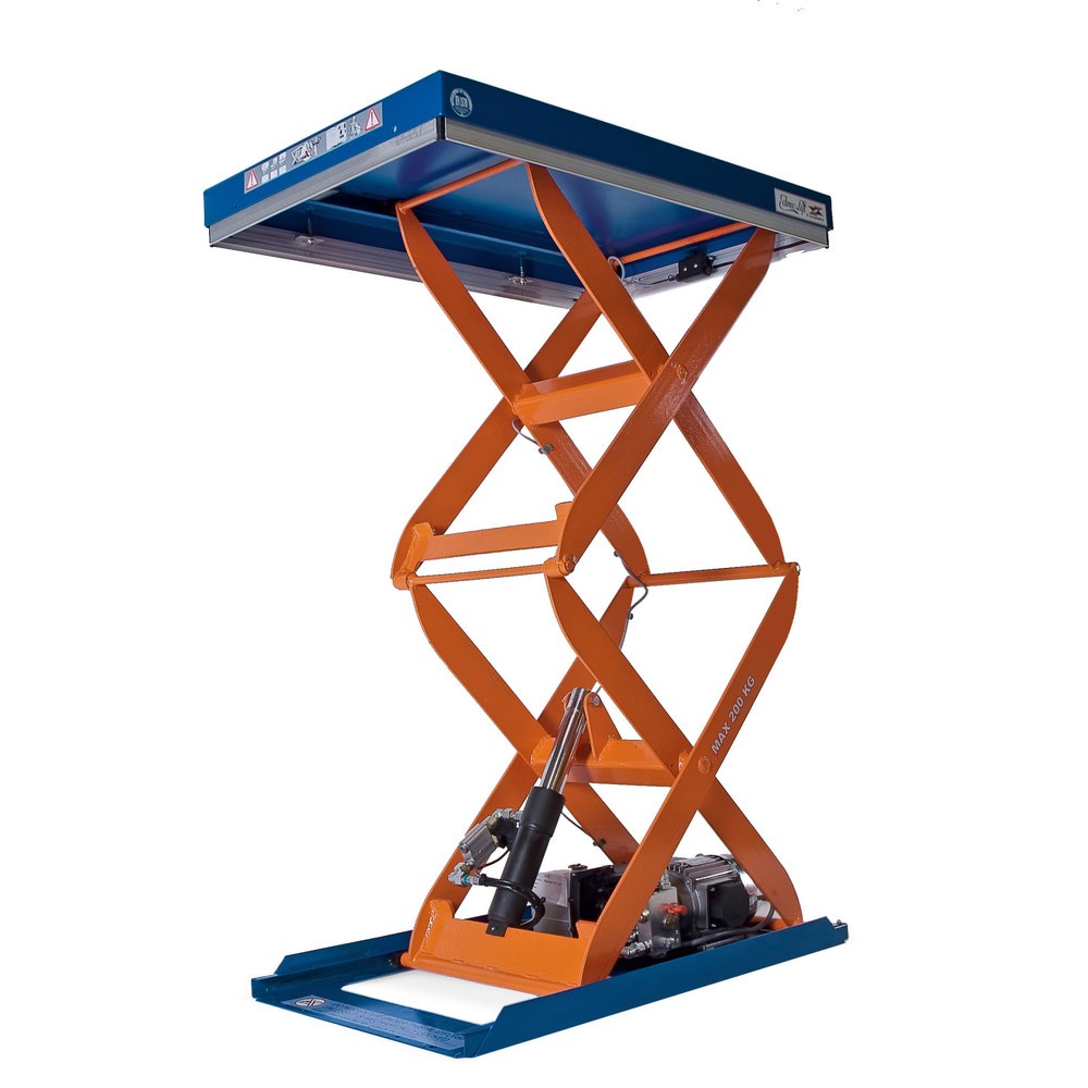 Immagine del prodotto: Piano elevatore a doppio pantografo EdmoLift® serie C, portata 200 kg, piattaforma da 900 x 600 mm