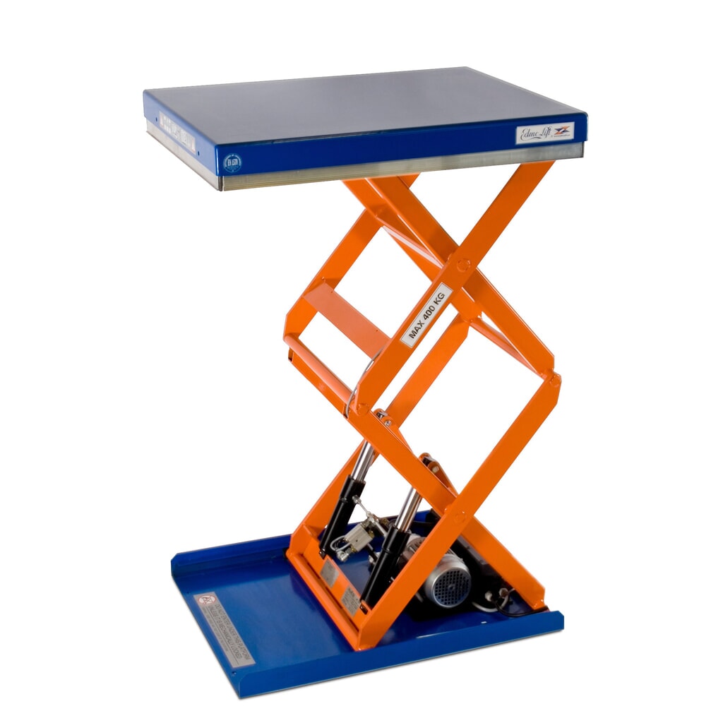 Piano elevatore a doppio pantografo EdmoLift® serie T, portata 500 kg, piattaforma da 900 x 700 mm Immagine del prodotto: Piano elevatore a doppio pantografo EdmoLift® serie T, portata 500 kg, piattaforma da 900 x 700 mm