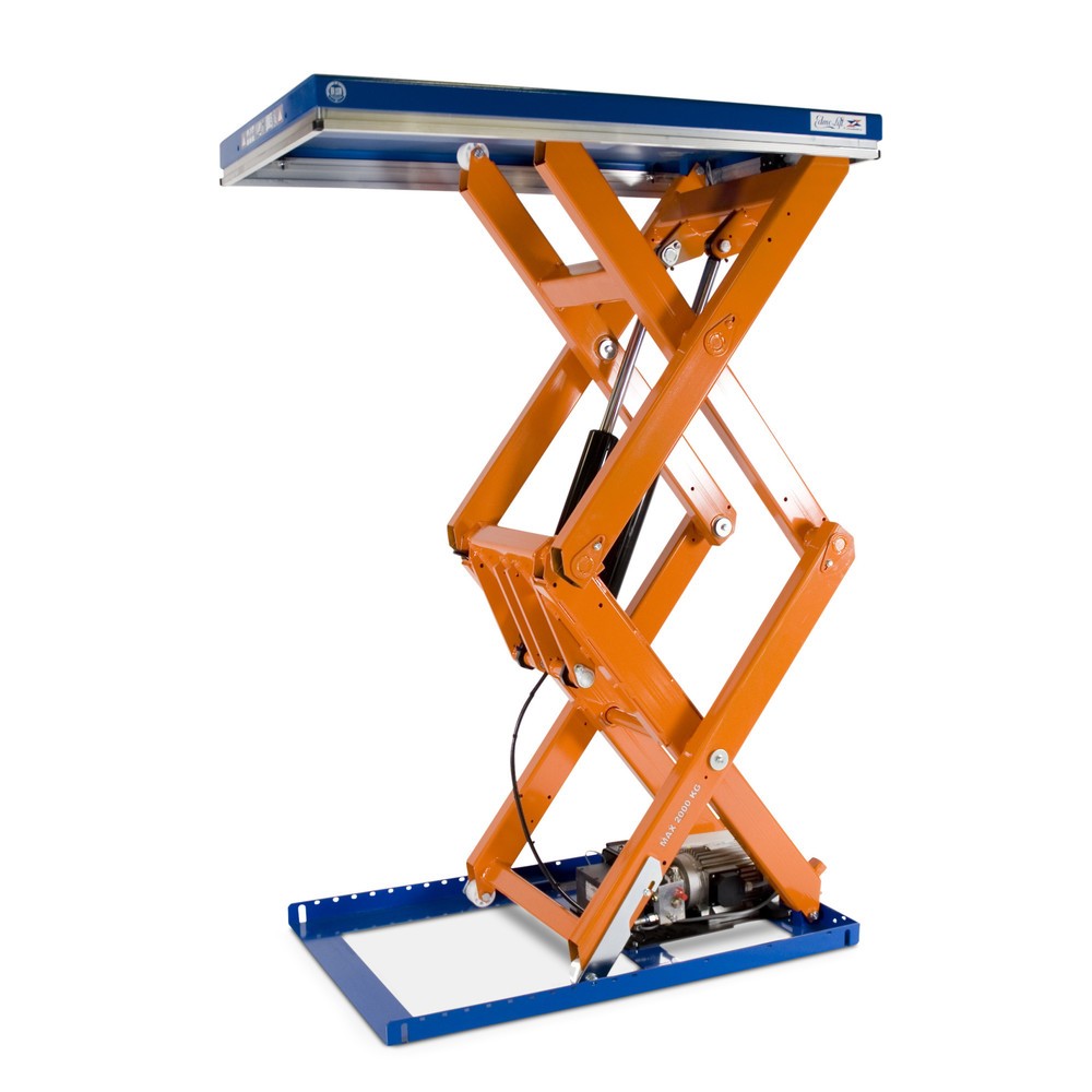 Piano elevatore a doppio pantografo EdmoLift® serie T