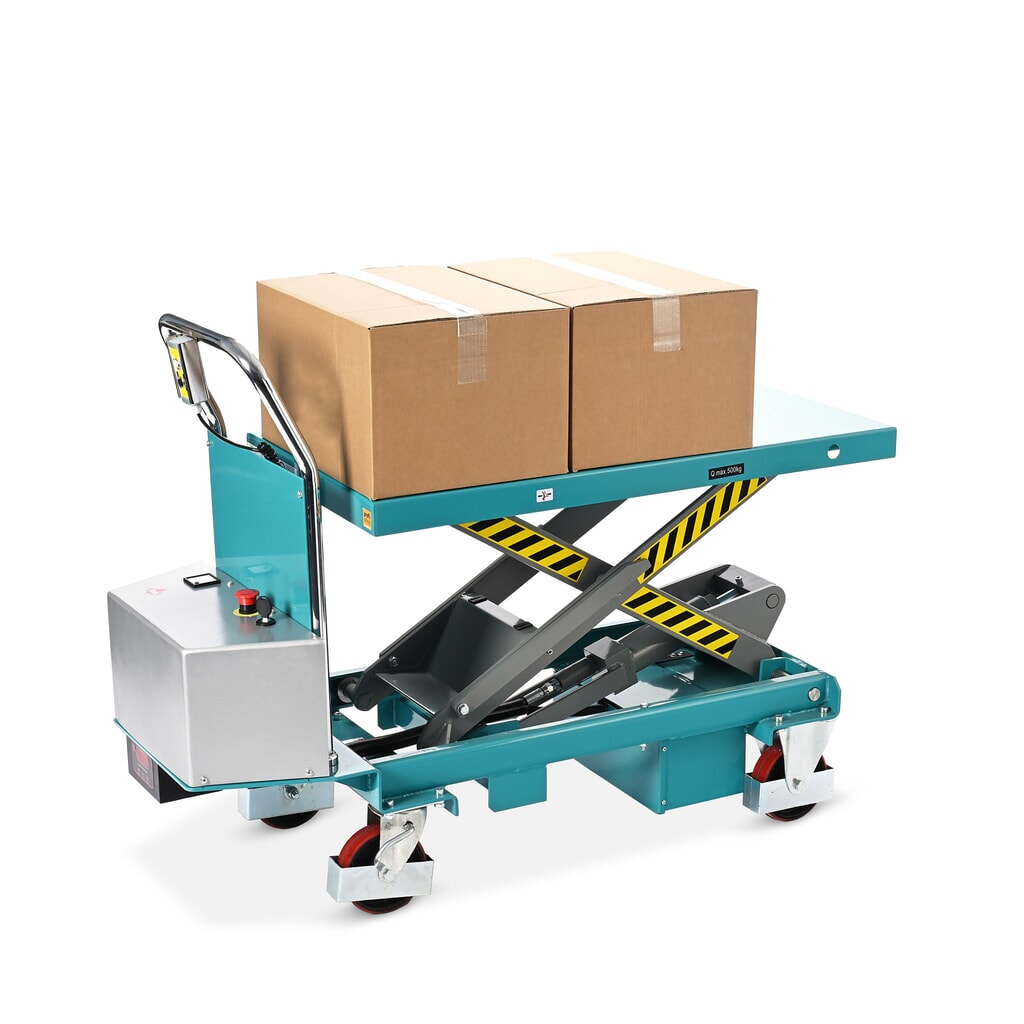 Immagine del prodotto n. 4: Carrello a pant. piano elev. Ameise®, elettr., port. 500 kg