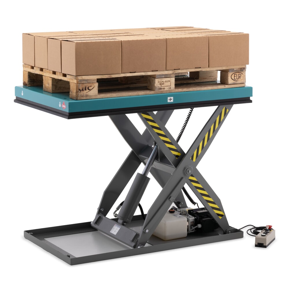 Immagine del prodotto n. 3: Piano elevatore a pantografo Ameise®, pantografo semplice, portata 500 kg, piattaforma da 1.300 x 800 mm