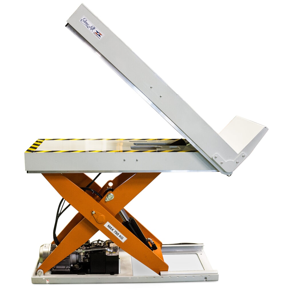 Piano elevatore a pantografo EdmoLift® con funzione di inclinazione Immagine del prodotto: Piano elevatore a pantografo EdmoLift® con funzione di inclinazione