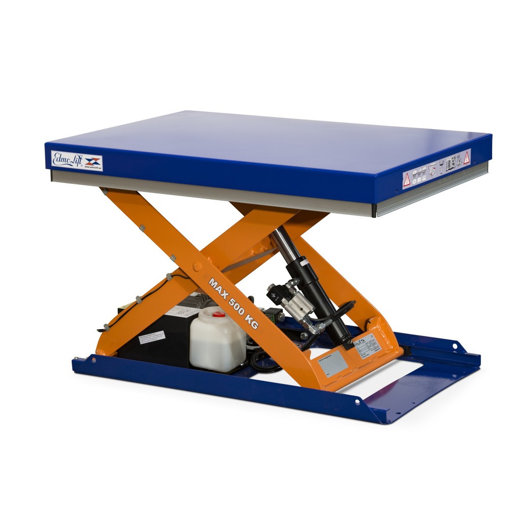 Immagine del prodotto: Piano elevatore a pantografo EdmoLift® serie C, portata 500 kg, piattaforma da 900 x 600 mm