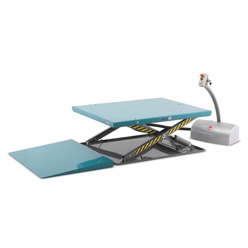 Immagine del prodotto n. 6: Piano elevatore a pantografo piatto Ameise®, chiuso, portata 1.000 kg, piattaforma da 1.450 x 1.140 mm