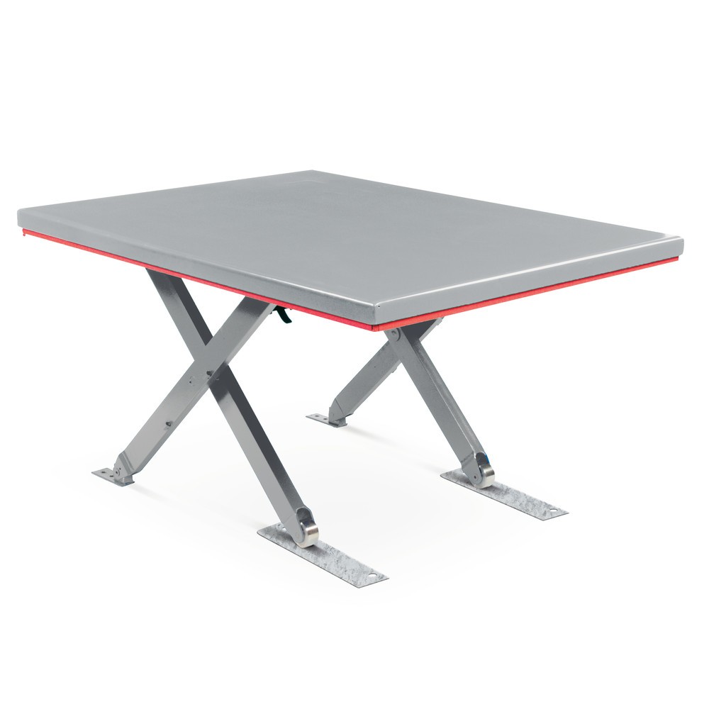 Immagine del prodotto n. 4: Piano elevatore a pantografo piatto FLEXLIFT, chiuso, portata 600 kg, piattaforma da 1.400 x 900 mm, 400 V