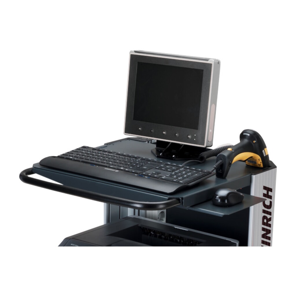 Immagine del prodotto: Piano estraibile per tastiera e mouse per la postazione di lavoro mobile Jungheinrich WMD