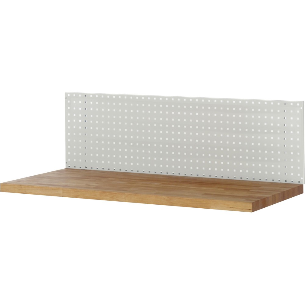 Immagine del prodotto: Struttura banco da lavoro RAU, Piastra forata per montaggio autonomo, AxLxP 450 x 1.000 x 15 mm