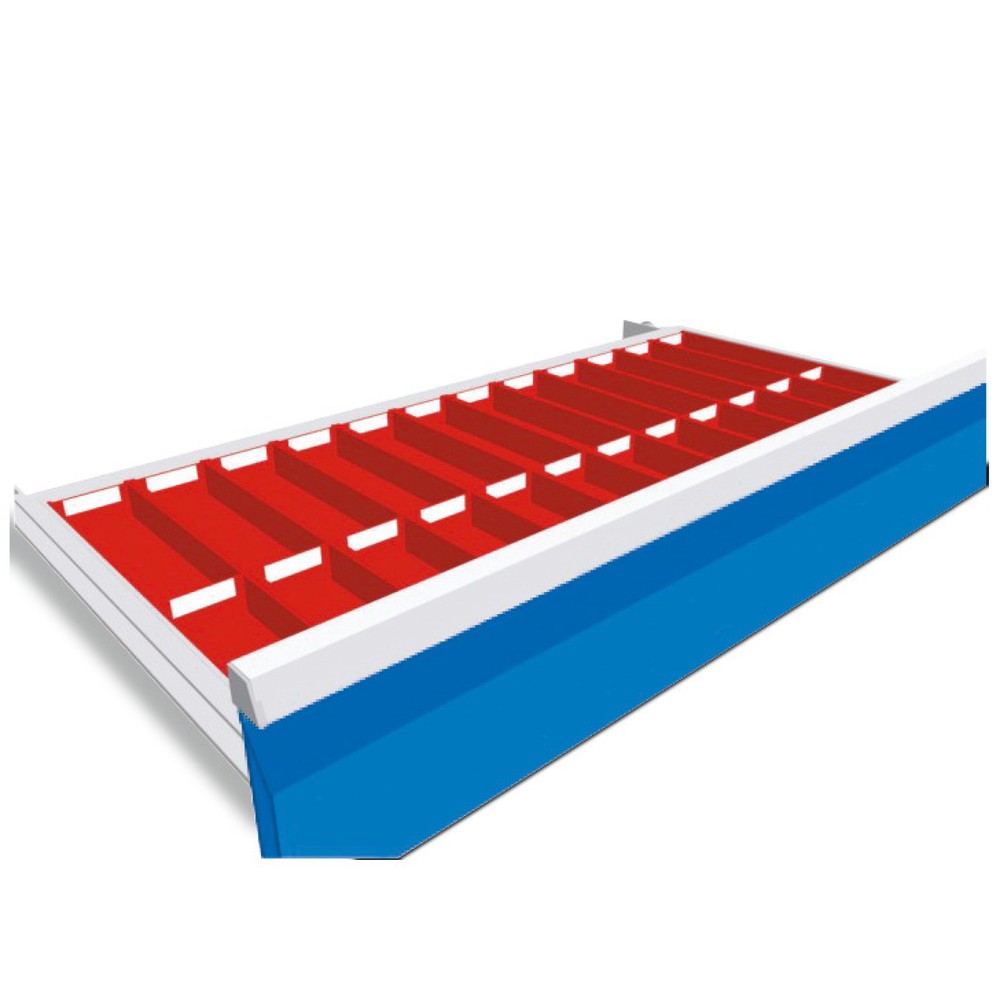 Immagine del prodotto: Piastre con vaschette per carrello da officina Bedrunka+Hirth Maxmobile, 8 MP, 24 STW