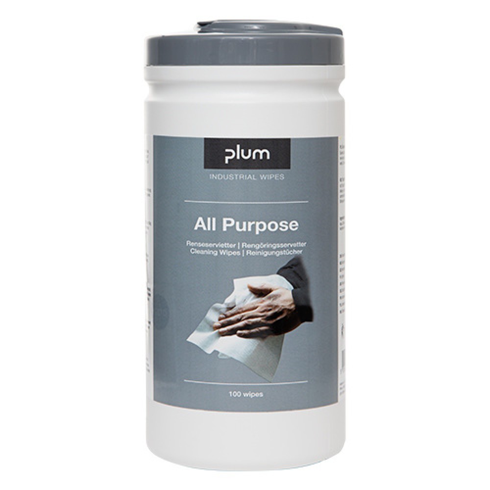Immagine del prodotto: PlumWipes Salviette detergenti multiuso, 100 pz/contenitore