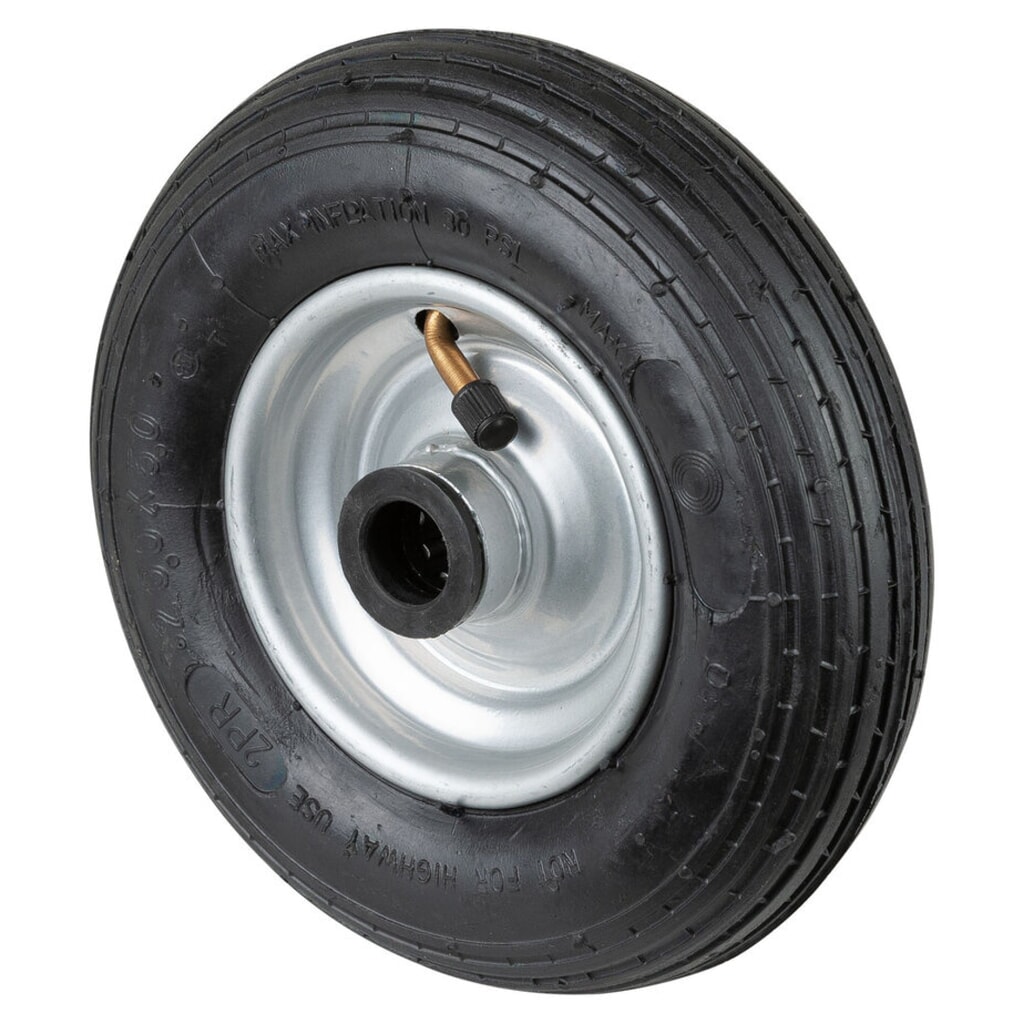 Pneumatico, profilo scanalato, cuscinetto a rulli, Ø x larghezza 200 x 50 mm, portata 80 kg Immagine del prodotto: Pneumatico, profilo scanalato, cuscinetto a rulli, Ø x larghezza 200 x 50 mm, portata 80 kg