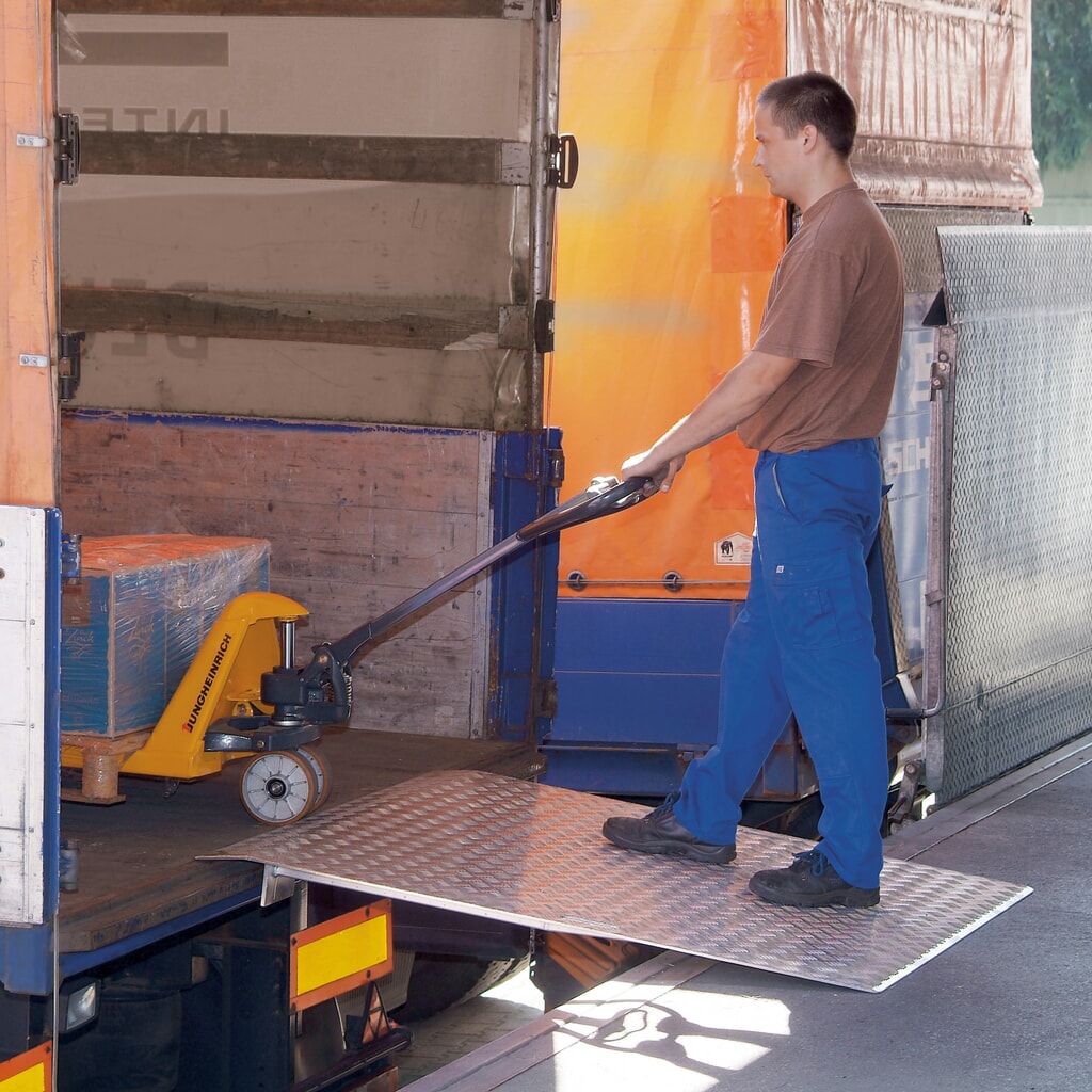 Immagine del prodotto n. 3: Ponte di carico, versione mobile, portata 600 kg, LxL 1.250 x 1.800 mm