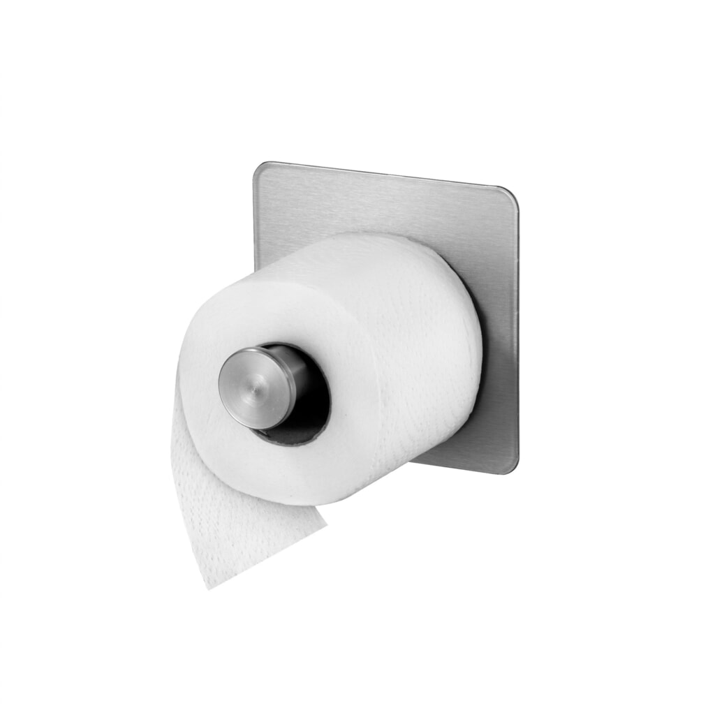 Porta-rotoli di riserva Air-Wolf in acciaio inox spazzolato Immagine del prodotto n. 2: Porta-rotoli di riserva Air-Wolf in acciaio inox spazzolato