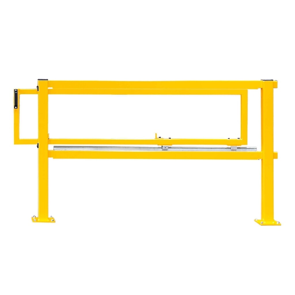 Porta scorrevole MORAVIA per parapetto anticollisione BLACK PULL, S-Line, giallo, da tassellare con fondo Immagine del prodotto: Porta scorrevole MORAVIA per parapetto anticollisione BLACK PULL, S-Line, giallo, da tassellare con fondo