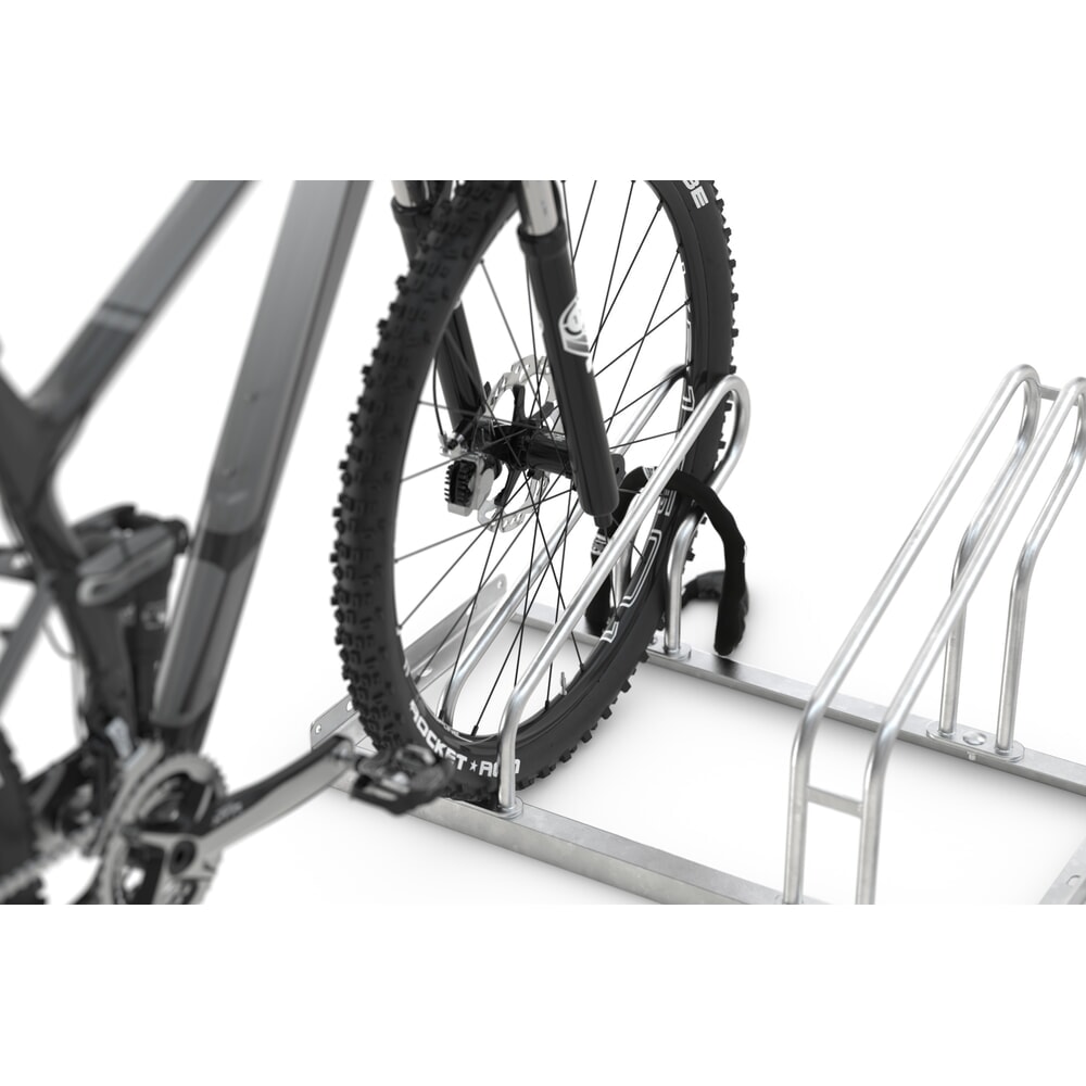 Immagine del prodotto n. 4: Portabiciclette ad arco, con caricamento su 1 lato, 4 posti, zincato