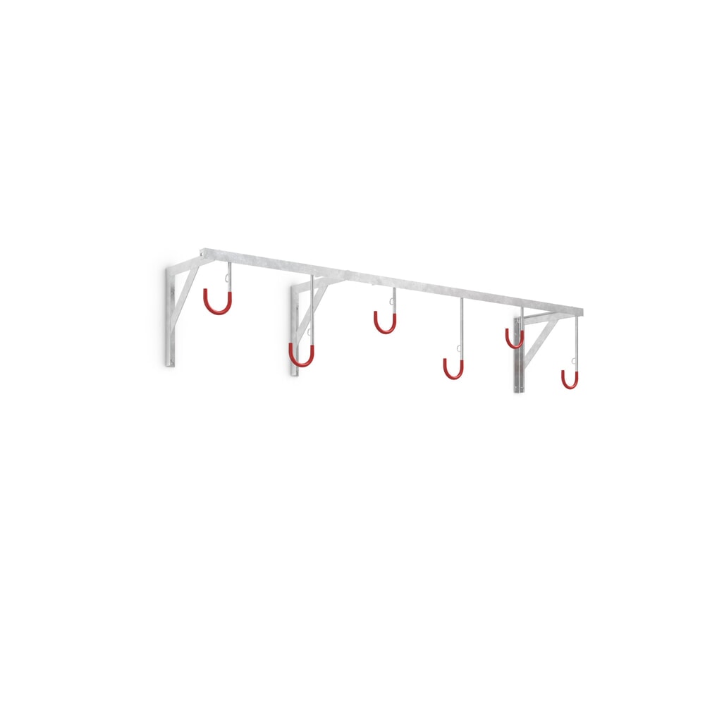 Immagine del prodotto: Portabiciclette sospeso, 6 posti, montaggio a soffitto