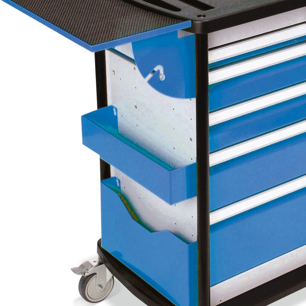 Portabottiglie e portabombolette per carrello da officina Bedrunka+Hirth Maxmobile, portata 100 kg Immagine del prodotto: Portabottiglie e portabombolette per carrello da officina Bedrunka+Hirth Maxmobile, portata 100 kg
