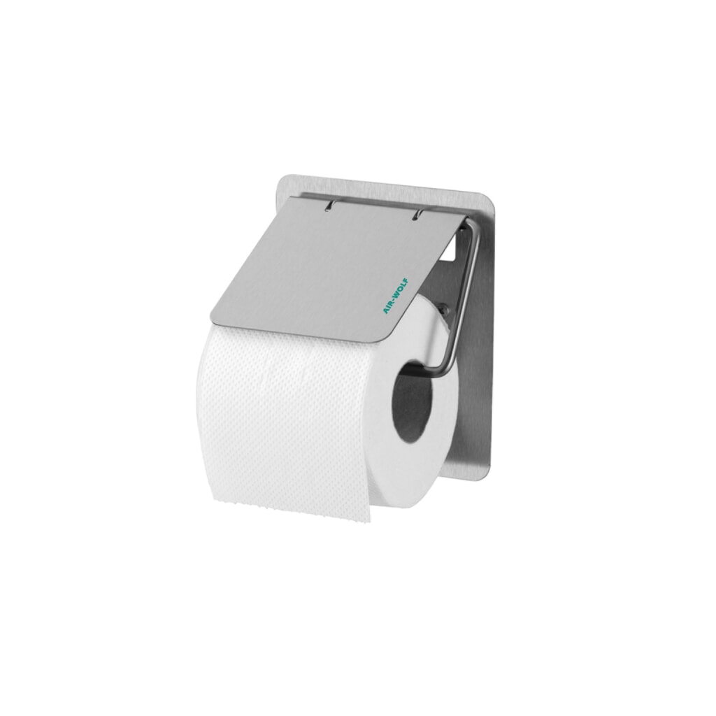 Immagine del prodotto: Portacarta Air-Wolf in acciaio inox spazzolato