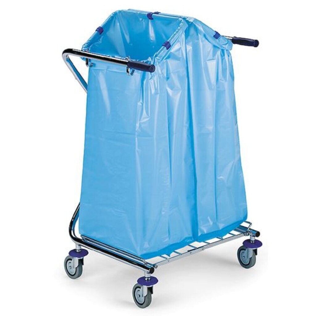 Portarifiuti Chrom Duo, 2 telai quadrati per sacchetti dei rifiuti da 120 litri Immagine del prodotto: Portarifiuti Chrom Duo, 2 telai quadrati per sacchetti dei rifiuti da 120 litri